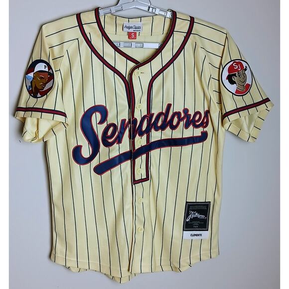 Headgear Classics Roberto Clemente San Juan Senadores Jersey Men's Small - Picture 2 of 11